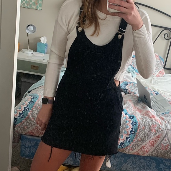 Zara Dresses Zara Denim Overall Dress Poshmark